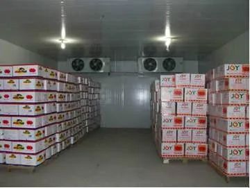 郊区保鲜冷库的冻结及冷藏温度